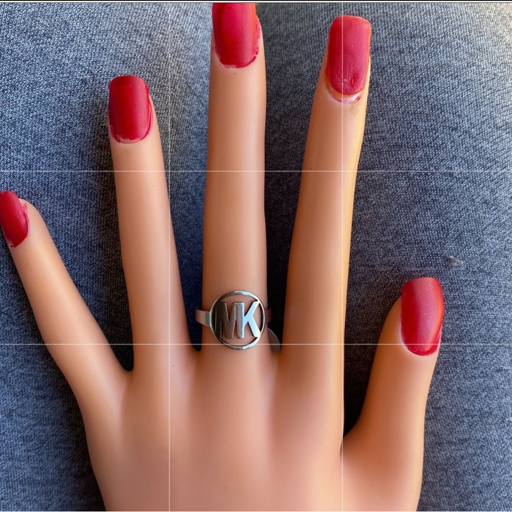 NWY- stainless steel Silver tone Ring .